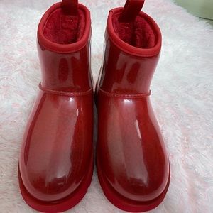 New waterproof red UGGS